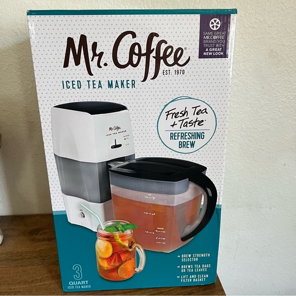Mr. Coffee TM75BK - 3 Quart
Iced Tea Maker (TM75BK-1) Brand New - Picture 1 of 7